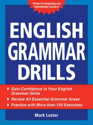 cover image of English Grammar Drills